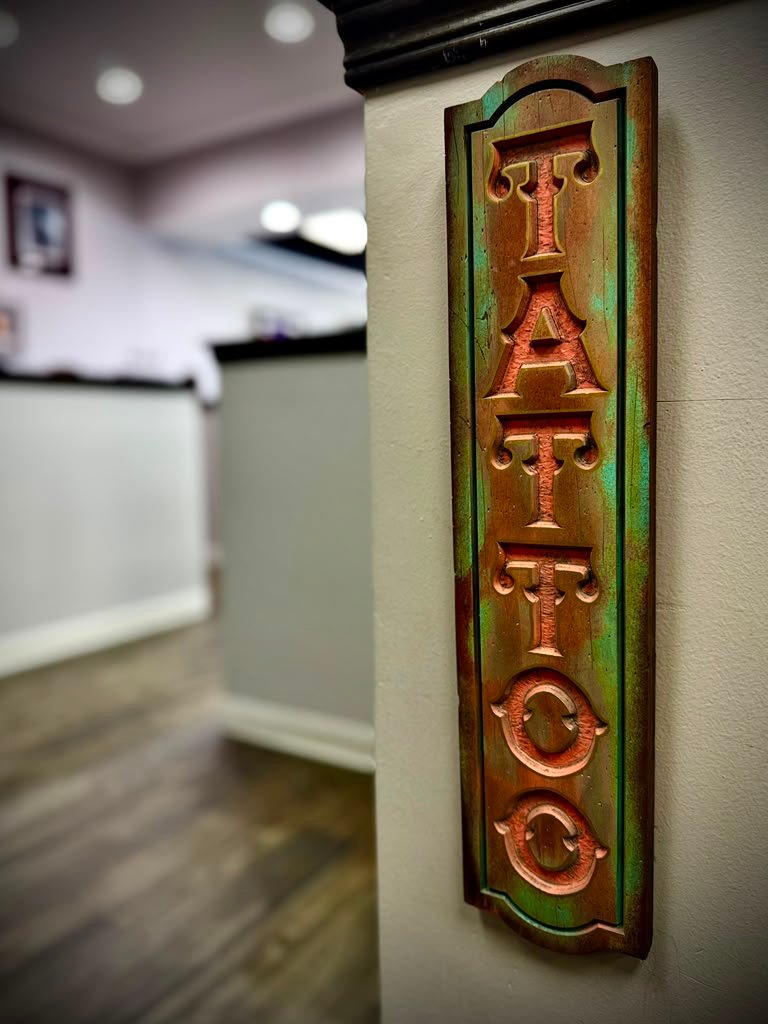 Higher Truth Tattoo studio interior in Dallas, TX